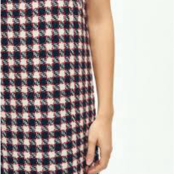 Brooks Brothers Cotton Blend Boucle Shift Dress - Picture 4 of 6